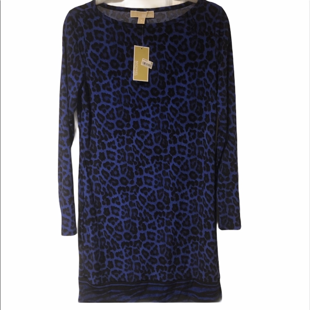 NWT Michael Kors animal print sheath dress
